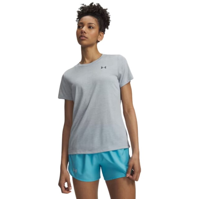 Under Armour Tech Twist Sportshirt dames Blauw S/36