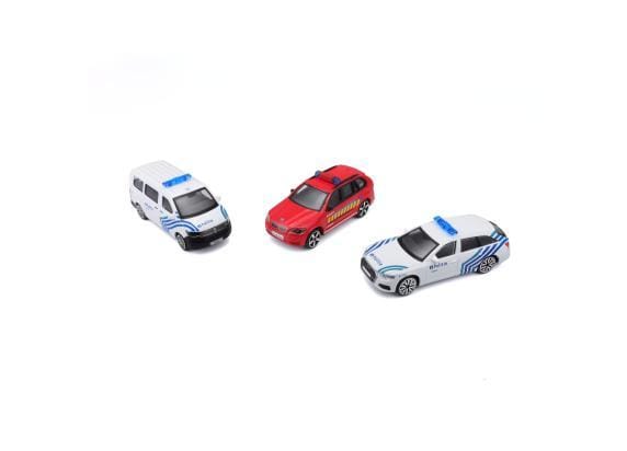 Bburago Reddingsdiensten België 1:43 3-pack Auto's op schaal