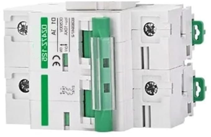 Fotovoltaïsche Schakelaar - Zonnepaneel Protector - DC Stroombeveiliging - 1000V DC Bescherming - 80A - Grijs