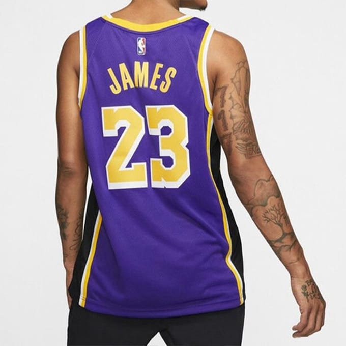 Nike Basketbalshirt Heren Paars AA7097-514 XXL