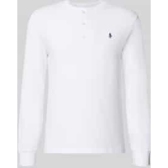 regular fit shirt met lange mouwen van puur katoen