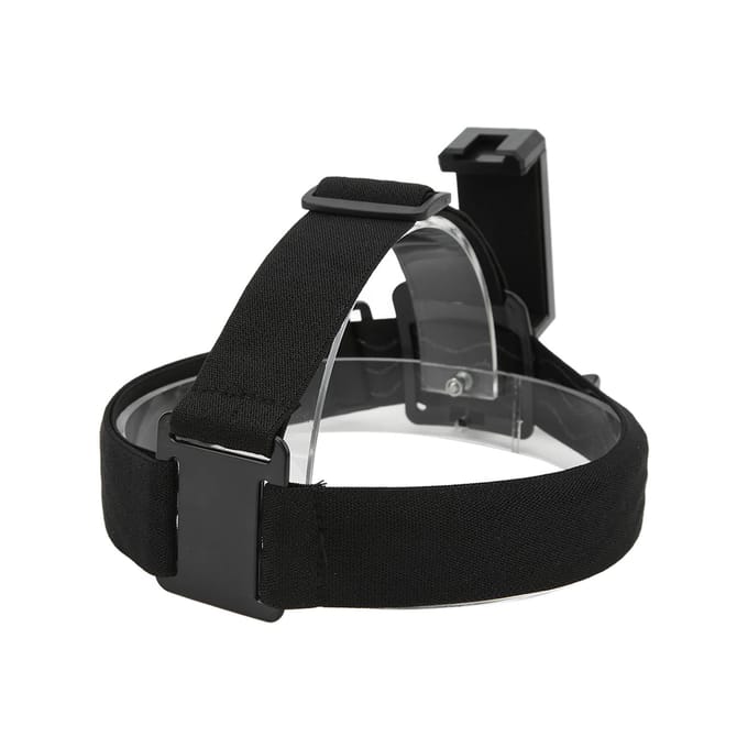 Camera Hoofdband Multifunctionele Verstelbare Mobiele Telefoon Selfie Hoofdband voor Smartphones Actie black