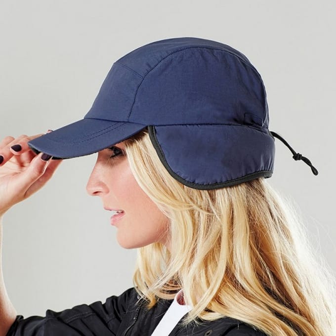 Beechfield Unisex Mountain Waterdichte & Ademende Honkbalpet (Marine)