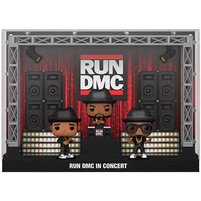 Beeldje Funko POP Moments Deluxe Run DMC in Concert Exclusive