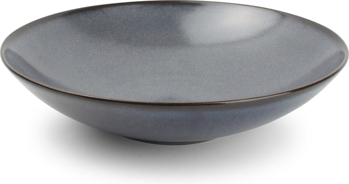 BonBistro Diep bord 21xH5cm donkerblauw Cirro (Set van 6)