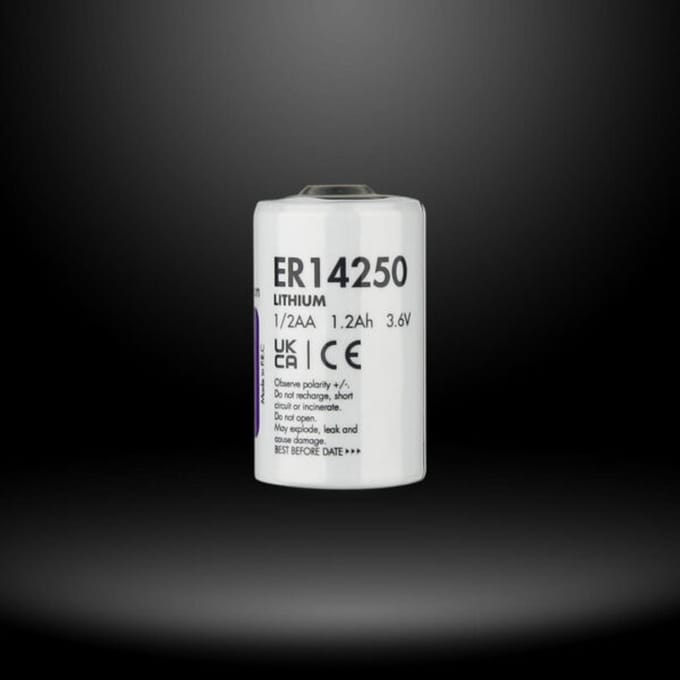 Uniross ER14250 Lithium Batterij 3,6V 1200mAh 1/2AA