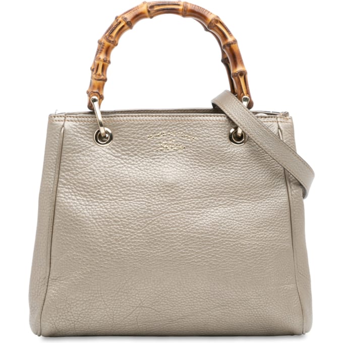 Bamboe Tote Leren Tas