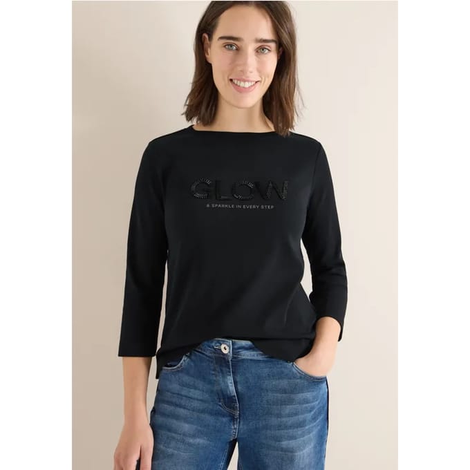 Shirt met tekst