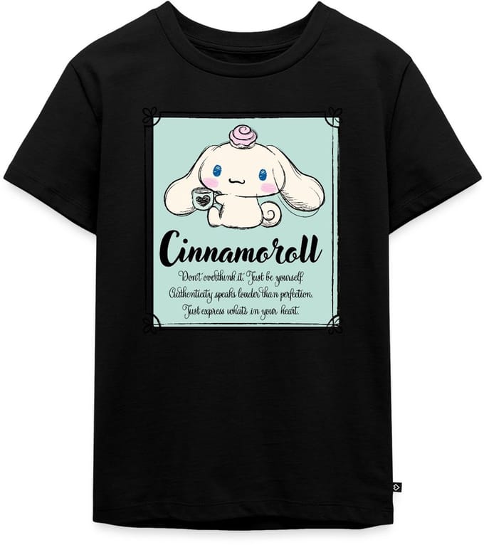 Cinnamoroll Don't Overthink It. Just Be Yourself Premium T Shirt Kinderen