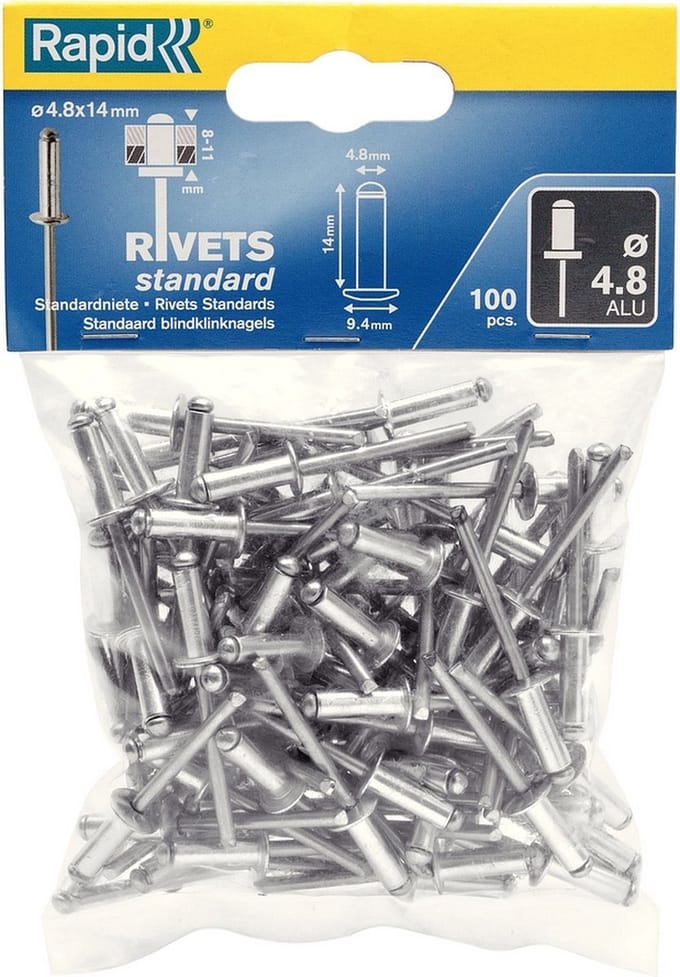 Rapid Standaard snelle klinknagel Ø4.8 x 14 mm - 5000381