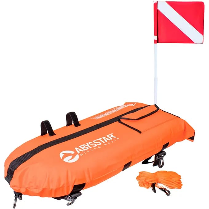 Steunfloat voor apneu met luchtkamer Abysstar