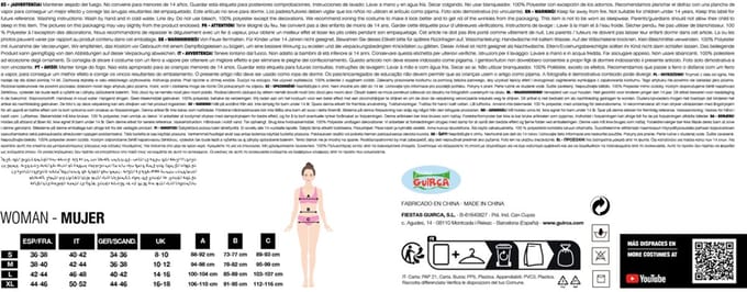 Fiestas Guirca – KPop Hunter Cosplay – Verkleedkleding Kostuum – Dames – Maat L