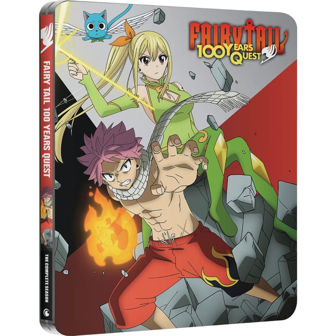 Fairy Tail : 100 Years Quest - Complete Seizoen - Steelbook - Blu-ray - Import