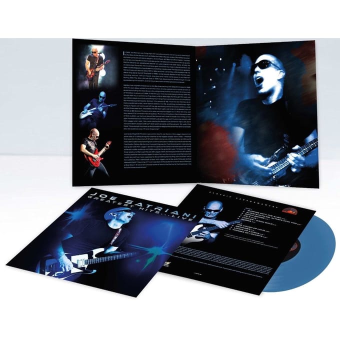 Joe Satriani - Greatest Hits...Live (LP) (Coloured Vinyl)