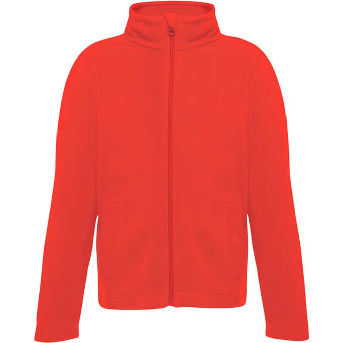 Regatta Kinderen/Kinderen Brigade II Micro Fleece Jacket (Klassiek rood)