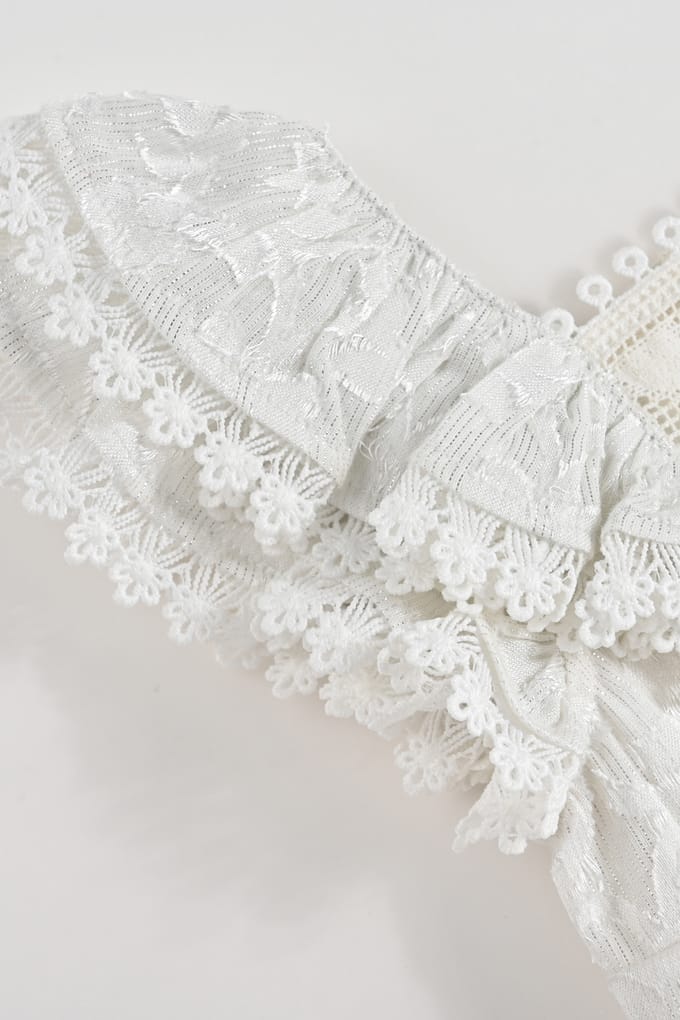 Louise Misha Dress Glaia White Größe: 9M | Kleider Outlet | kids | Weiß