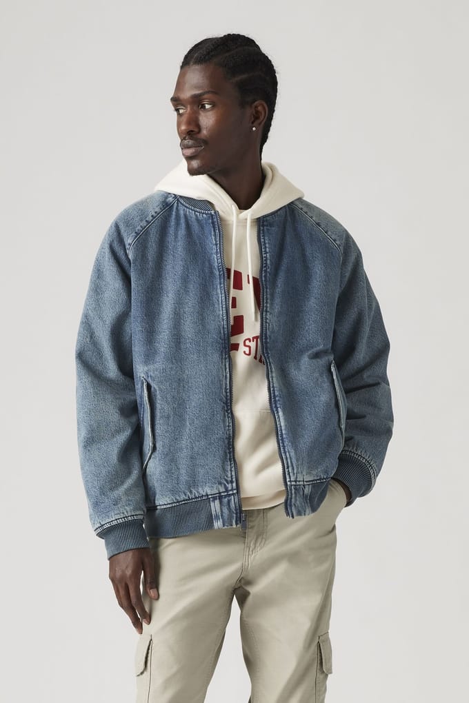 Levi's Filbert Flight Jacket Taglia: S | Giacche di jeans Outlet | Uomo