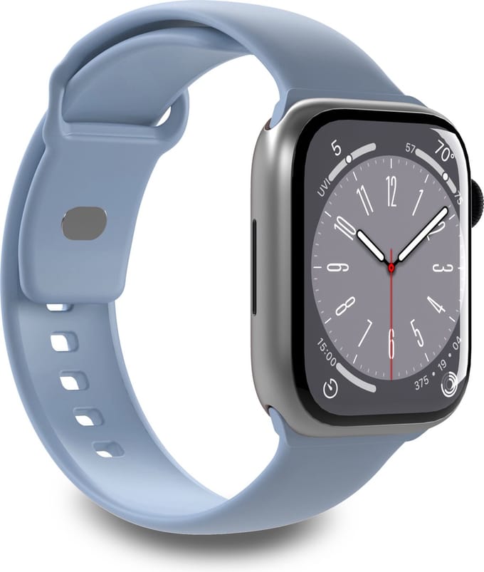 PURO PUICNAW44LBLUE slimme draagbare accessoire Band Blauw Silicone