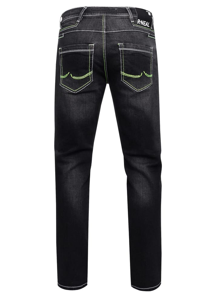 Jeansbroek "TOYAMA" Regular Fit met contrastnaad
