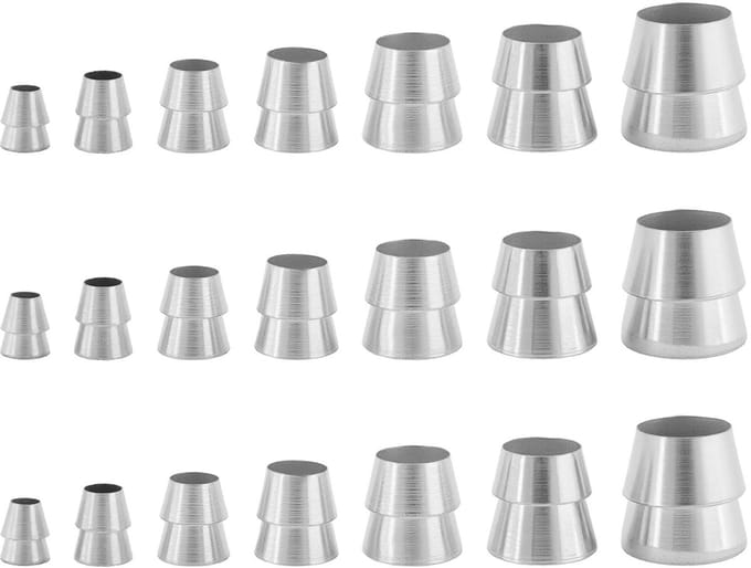 Dailygoods - Set van 21 Ronde Wiggen voor Bijlen en Hamers