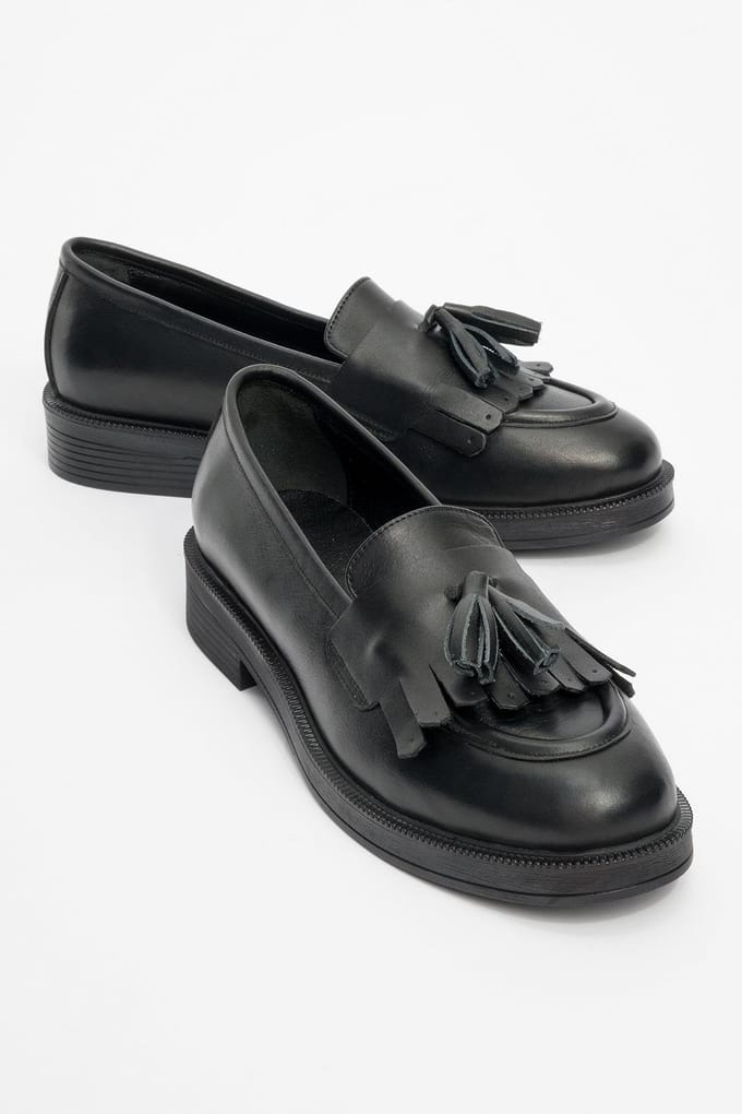 Milly Leren Kwast Loafer