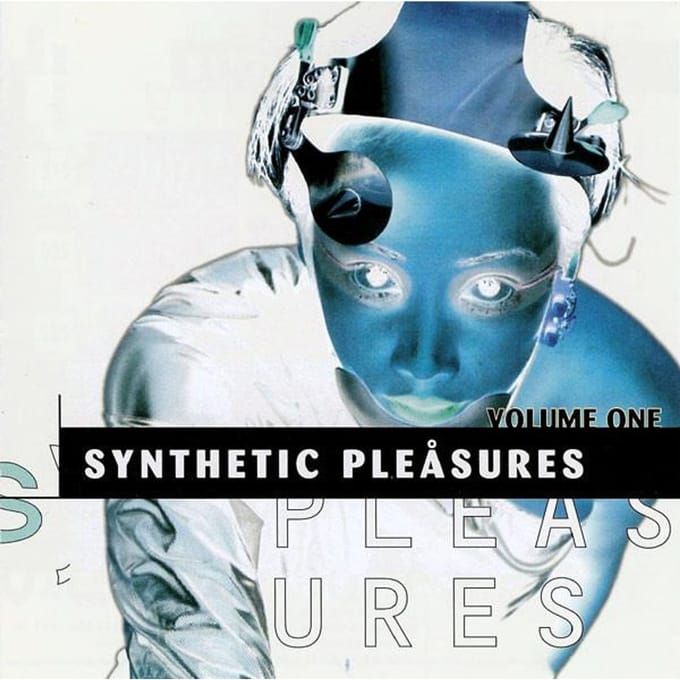 CD VARIOUS - Synthetic Pleasures  MM800462 Moonshine Music 1996 US Dance & Electronica Gebruikt gray