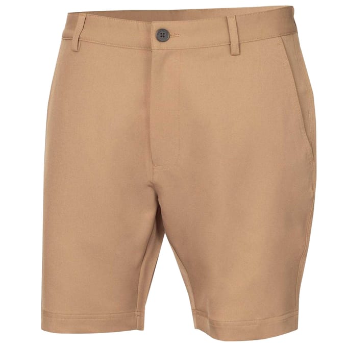Calvin Klein Technische golfshorts voor heren (Steen)