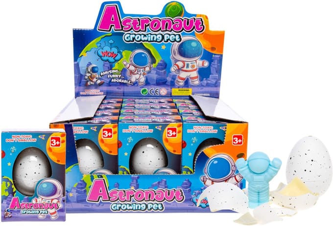 Duckiez growing Ei astronaut - 1 stuk