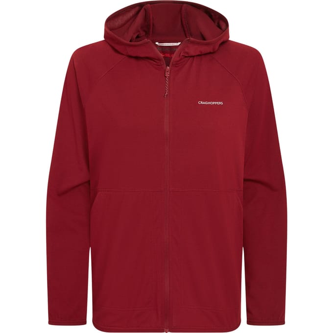 Craghoppers Dames/Dames Aya Nosilife Hooded Jacket (Riad Rood)