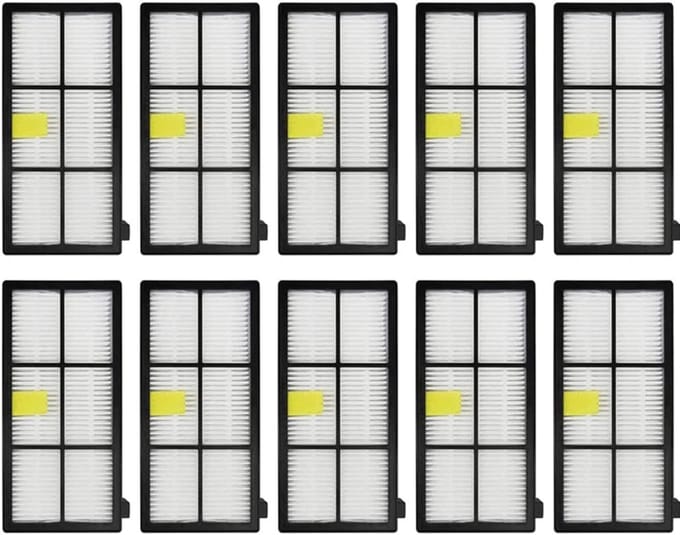 10-pack stofzuigerfilters voor iRobot Roomba 860/870/871/880/960/980