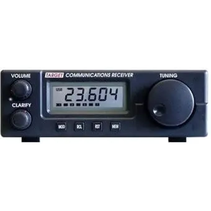 blu-ontvanger met 7 m hf3/w draadantenne Nasa