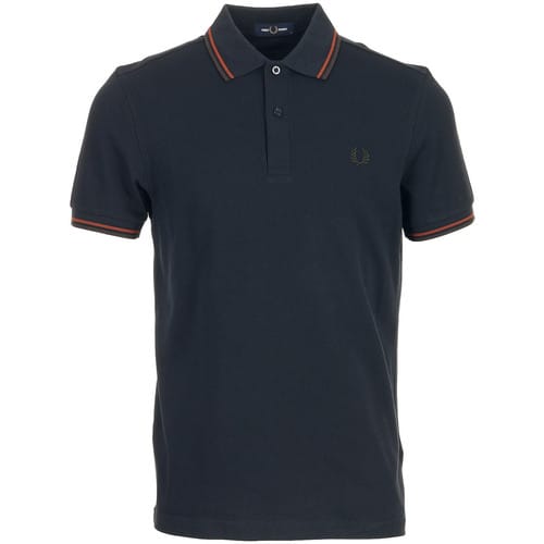 Polo Shirt Korte Mouw Fred Perry TWIN TIPPED FRED PERRY SHIRT