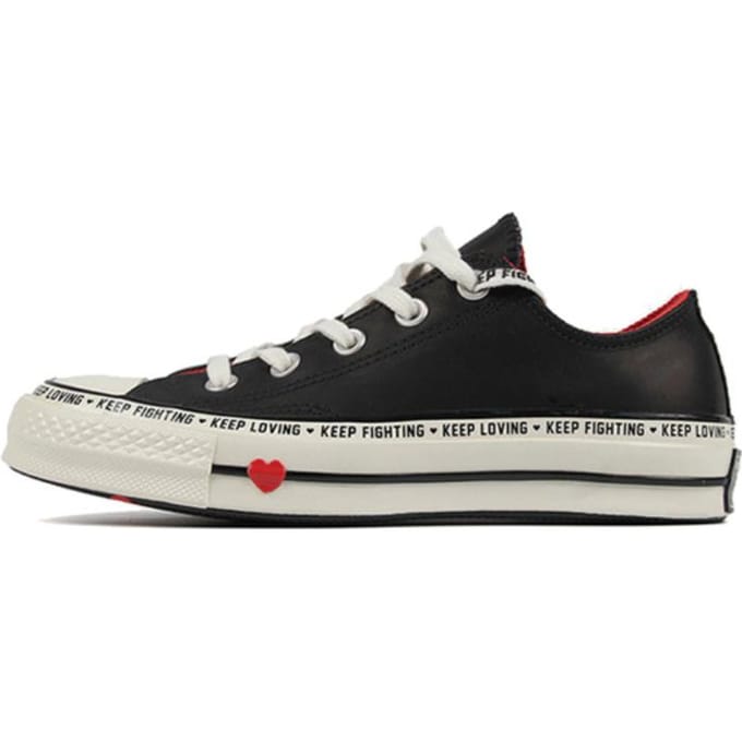 Chuck 70 Wmns Converse Basse 'Graphique Amour - Noir' Femme 563473C 37.5 black