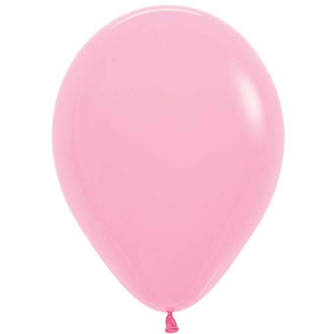 Ballon 30 cm, bubblegum roze, Sempertex kwaliteit