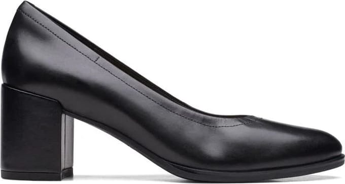 Clarks Freva 55 Court - dames pump - Zwart - maat 39 (EU) 5.5 (UK)