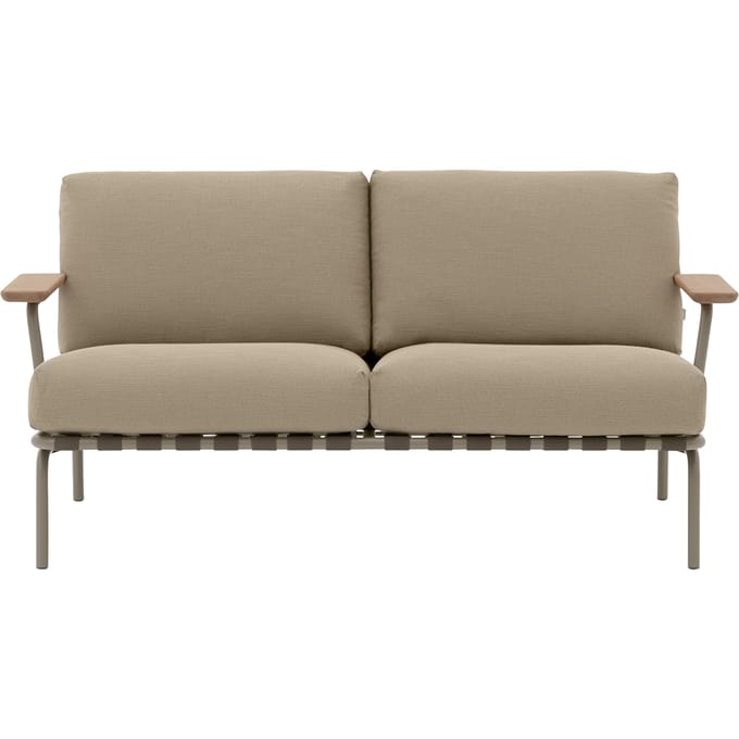 Muuto Settle 2-zitsbank voor buiten - MuutoRibbedWeave5