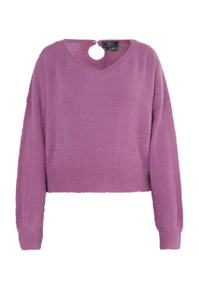 Faina Gebreide trui Dames violet