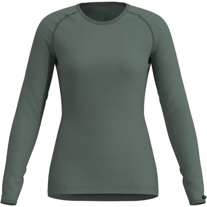 Loeffler Transtex Merino Lange Mouwen Basislaag Groen 36 Vrouw