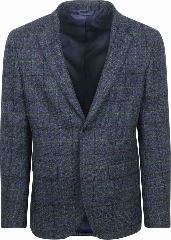 Steppin' Out Colbert Wol Donkerblauw (navy) - Maat 48 - Heren blazer