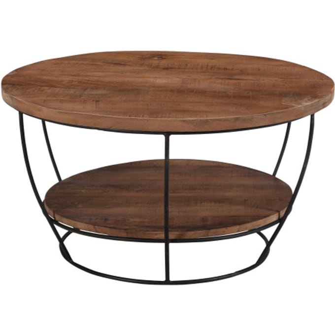 Brix - Salontafel Brix Evan - 65x65x34cm - Mangohout