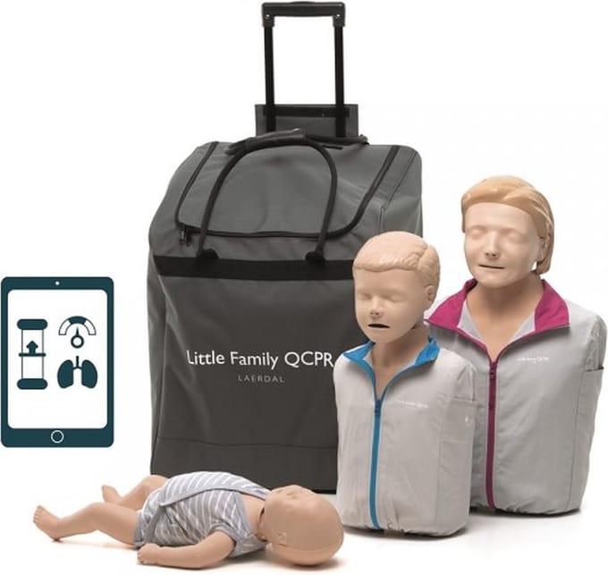 Laerdal -  Reanimatietorso - Little Family QCPR - licht