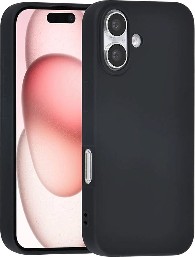 TUNIQ iPhone 16 Backcover hoesje TPU - Zwart