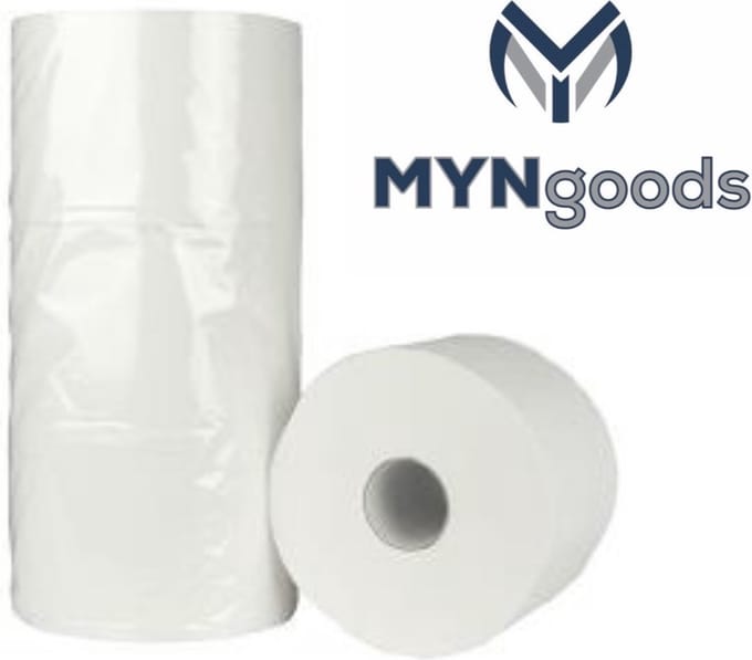 Toiletpapier - wc papier maxi compact 2 laags 900 vel traditioneel van MYNgoods.