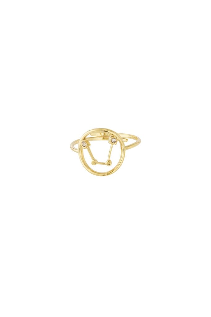 12 zodiac-ringen - Goudkleur