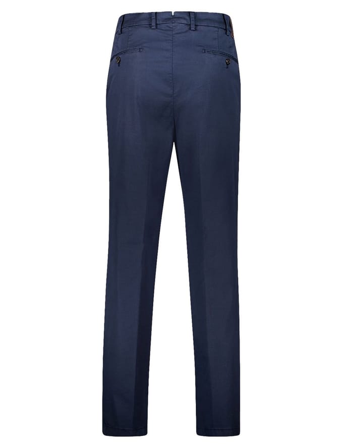 Gardeur katoenen broek donkerblauw