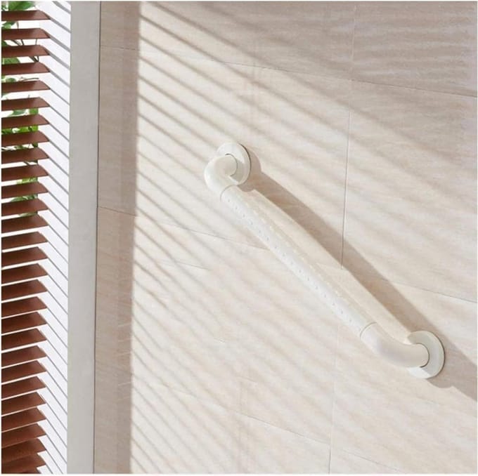Badkamer Leuning - Veiligheidshandvat - Ondersteuning Thuis - Antislip Ontwerp - 2.54 cm - Zilver