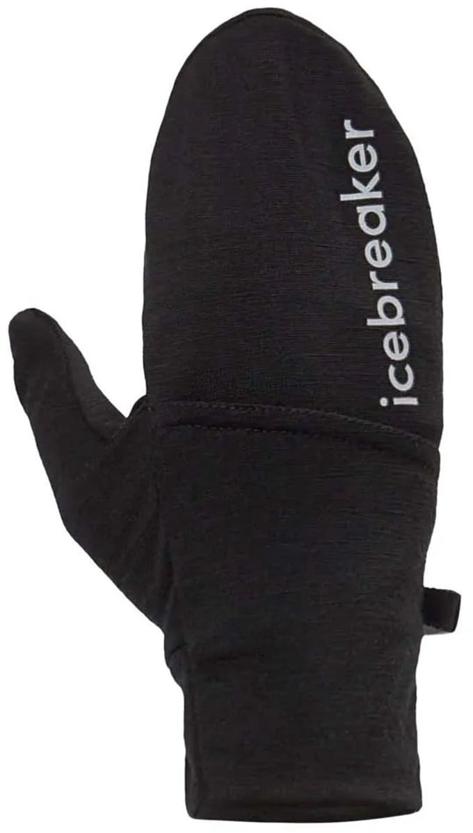 Icebreaker Merino Sierra Convertible Handschoenen Zwart S