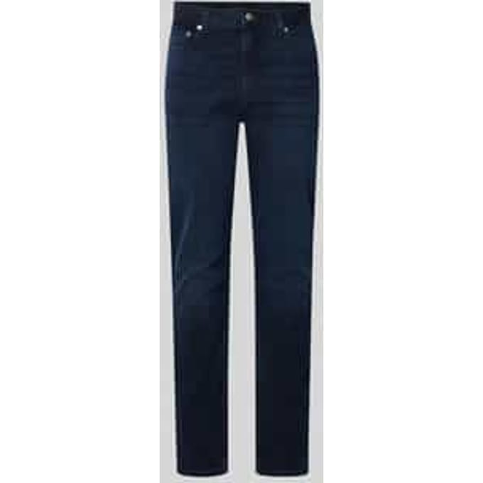 Slim fit jeans van katoenmix, model 'BLEECKER'