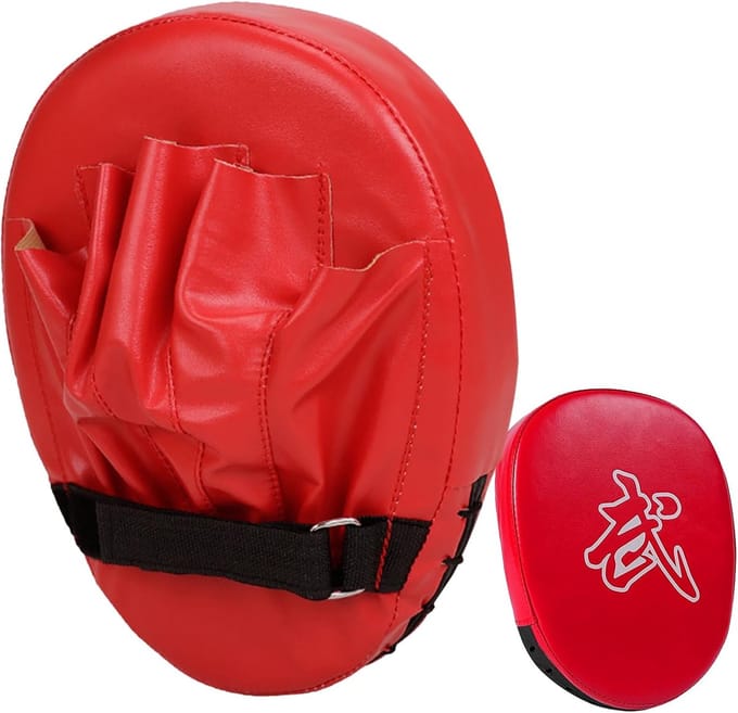 Karate slagplank - Handdoel trainingsuitrusting - Vechtsport training - Ergonomische grip - 25 cm - Rood
