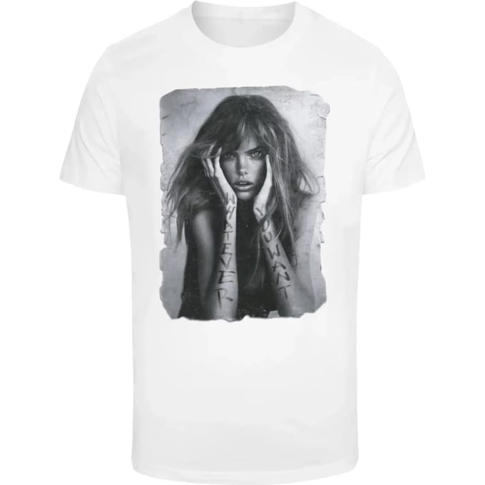 Mister Tee - Whatever You Want Heren Tshirt - M - Wit